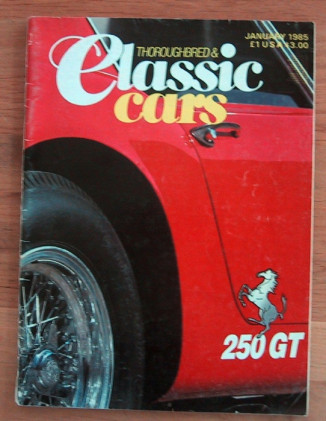 THOROUGHBRED & CLASSIC CARS 1985 JAN - TURNER, GTs